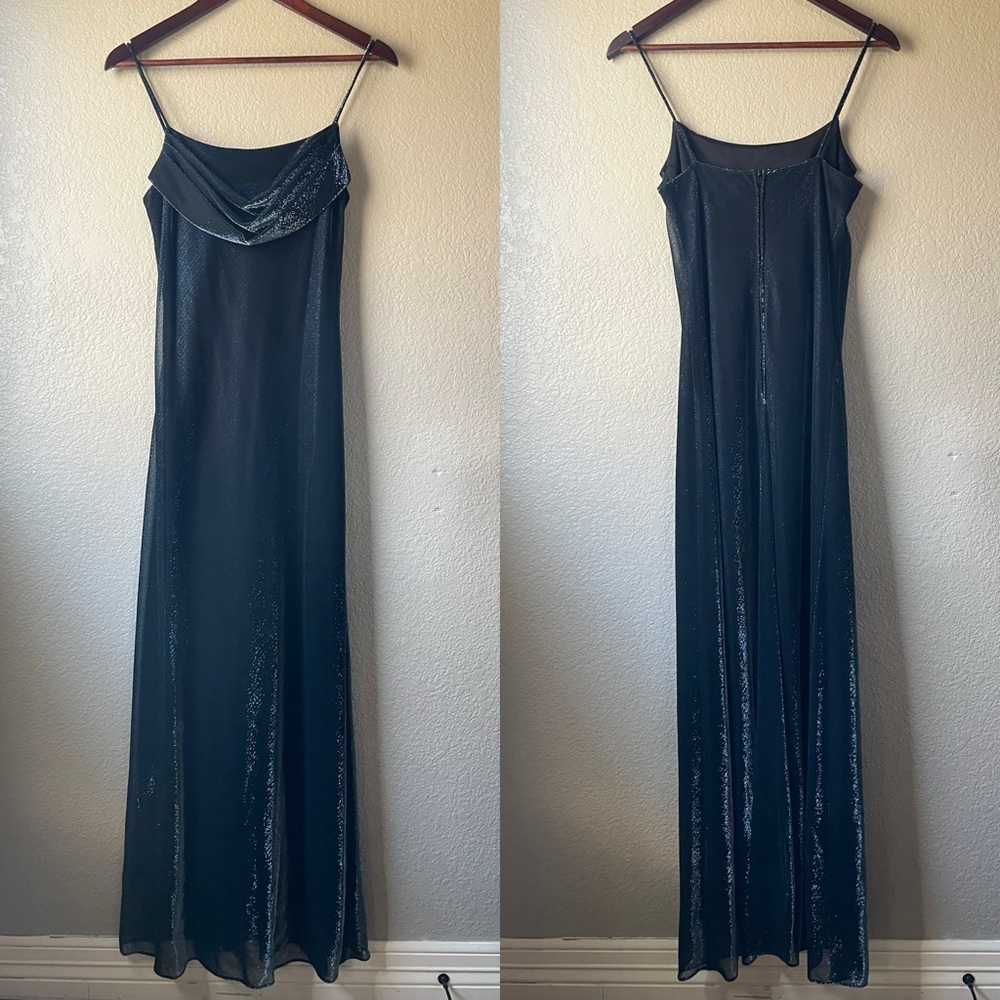 Jump 7/8 Y2K Shimmer Formal Prom Babydoll Slip Dress Gown Whimsigoth Fairycore